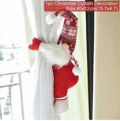 Prendedor de cortinas Natal  - unidade