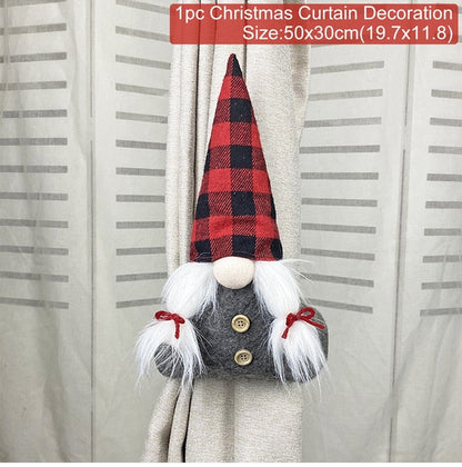 Prendedor de cortinas Natal  - unidade