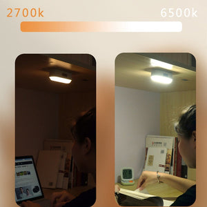 Lâmpada noturna de led com sensor de movimento - viya-stores