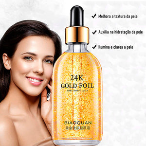 Sérum Rejuvenescedor Hidratante 24k – Golden Youth - viya-stores