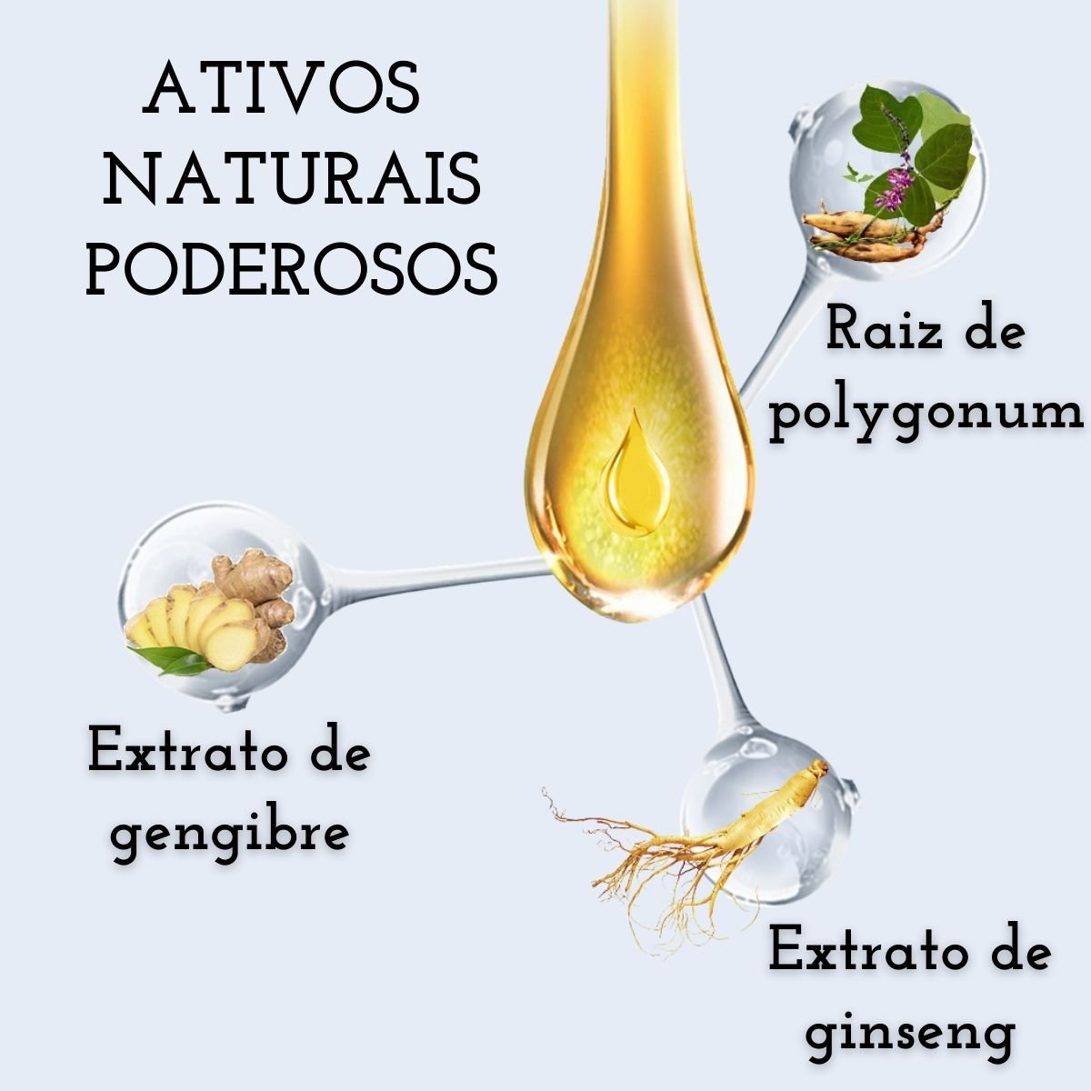 Tônico de Crescimento Capilar - Powerful Growth - viya-stores